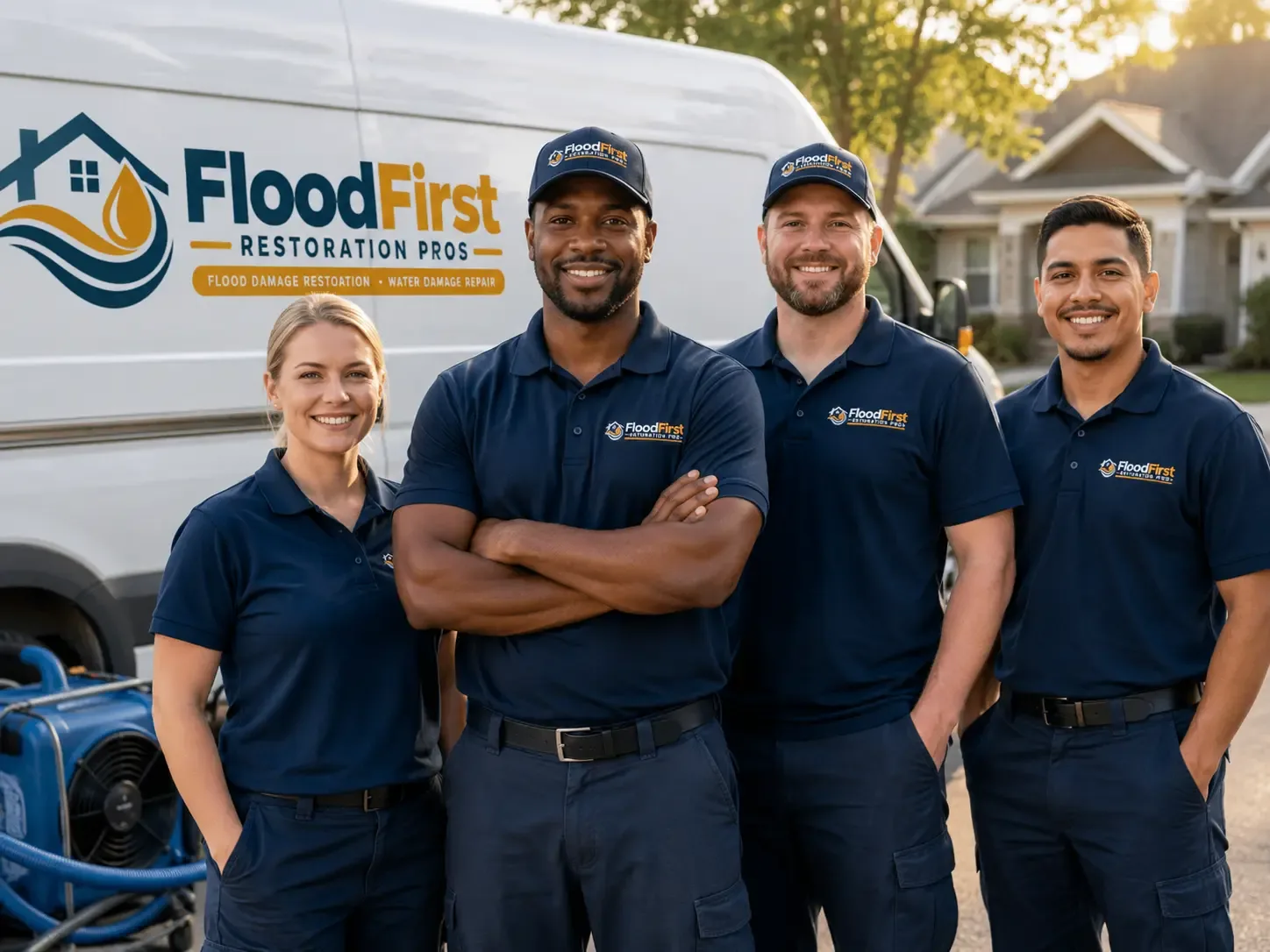 Flood Damage Restoration company in Almont, MI