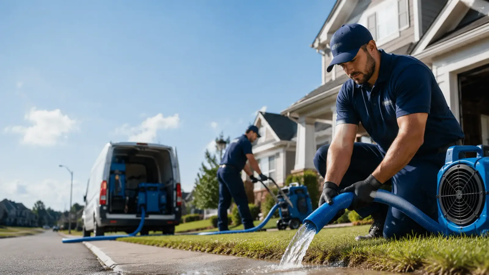 Flood Damage Restoration in Almont, MI